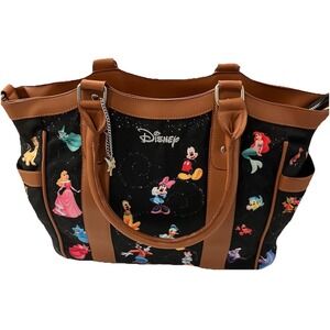 DISNEY "Carry The‎ Magic" Bradford Exchange Handbag with Tinker Bell Charm